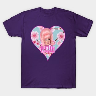 Kitten Heart Cherry T-Shirt